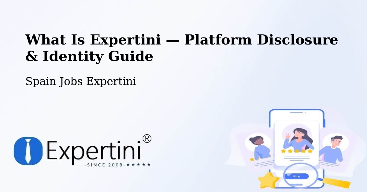 What Is Expertini — Platform Disclosure & Identity Guide – Alfamén